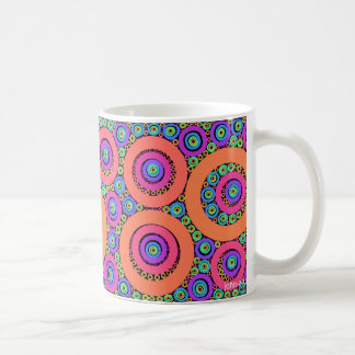 fractal rings coffee mug