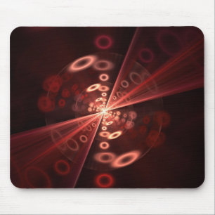 Fractal Rings Mouse Mat