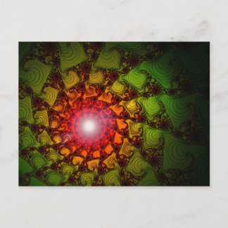 Fractal Roulette Postcard