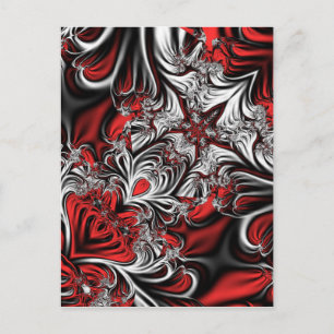 Fractal’s pattern postcard
