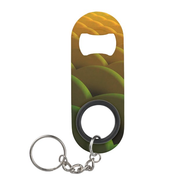 Fractal Scales Bottle Opener (Front)