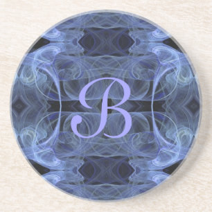 Fractal Series-7---Blue coaster--1 of colours Coaster