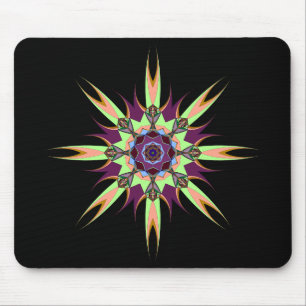 Fractal shape mouse mat
