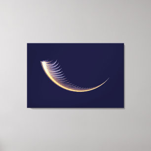 Fractal Shofar Canvas Print