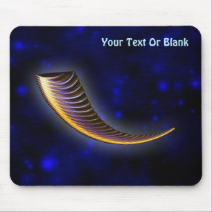 Fractal Shofar Mouse Mat