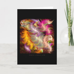 Fractal Silk Card