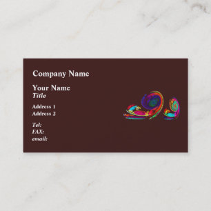 Fractal - Snail Family Business Card