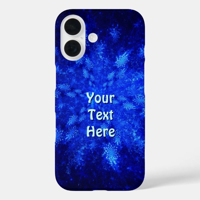 Fractal Snowburst Case-Mate iPhone Case (Back)