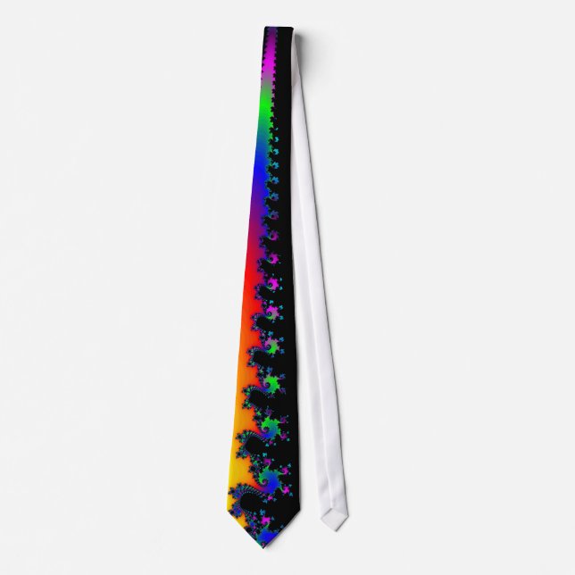Fractal Spirals: Necktie / Tie (Front)