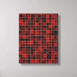 Fractal Squares Canvas Print