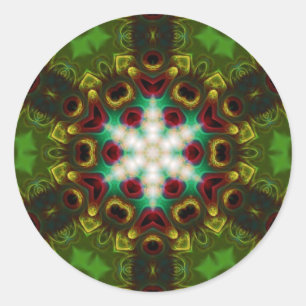 Fractal Stars #6 Sticker