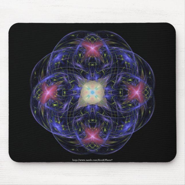 Fractal Swirl Mousepad (Front)