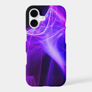 FRACTAL SWIRLS IN PURPLE BLUE PINK