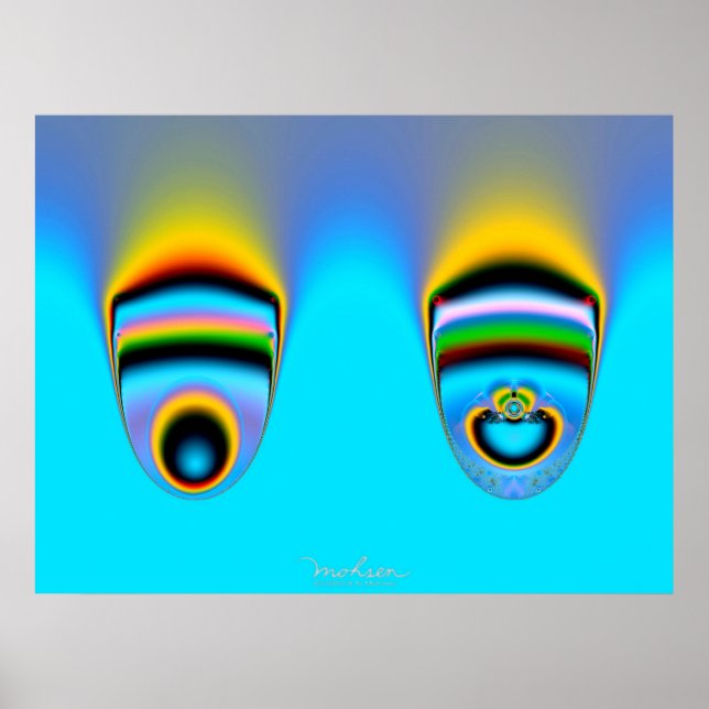 Fractal Theatre Logo Poster (Front)