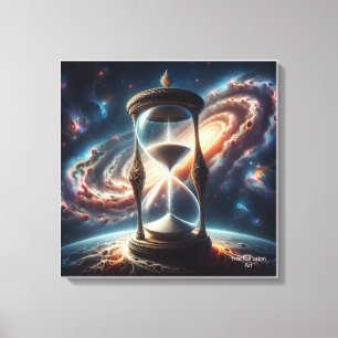 Fractal Time Canvas Print