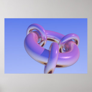 Fractal Torus Progression 1 Poster