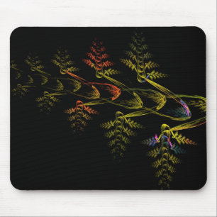 fractal tree mouse mat