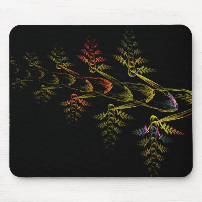 fractal tree mouse mat (Front)