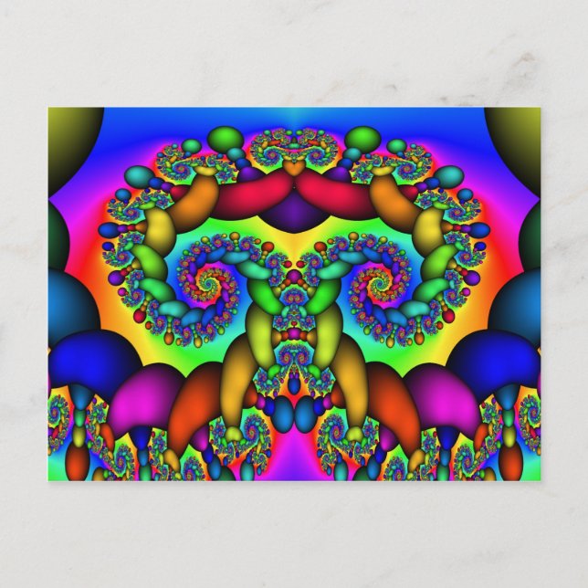 Fractal Tree of Life Postcard (Front)