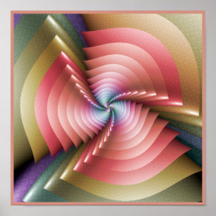 Fractal Twist Poster