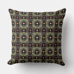 Fractal visual harmonic pattern cushion