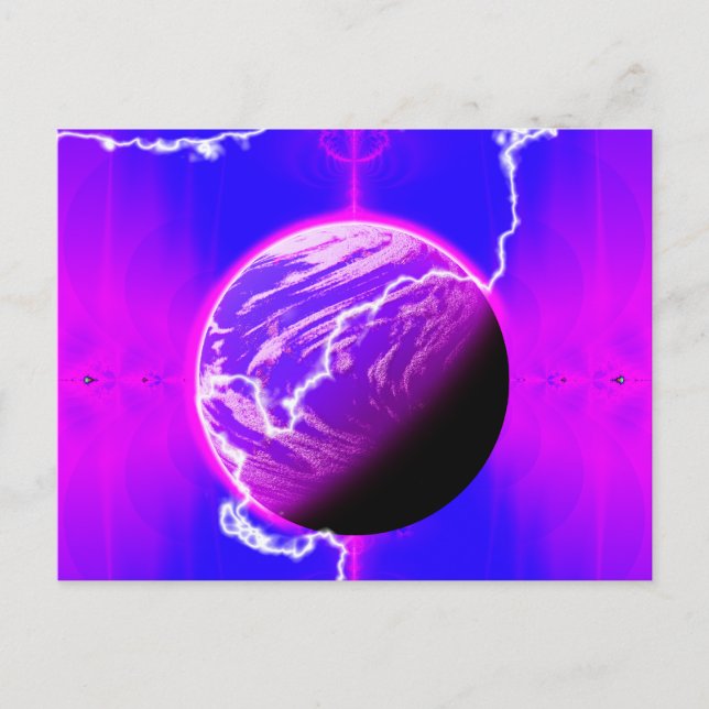 Fractal World Postcard (Front)