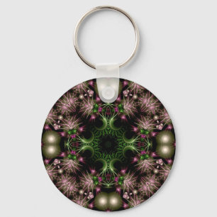 Fractal Wreath Keychain