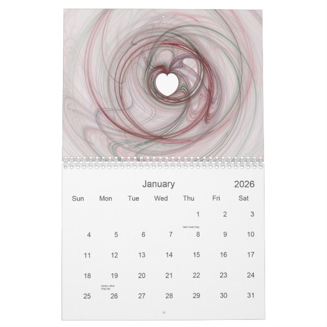 Fractality Calendar (Jan 2026)