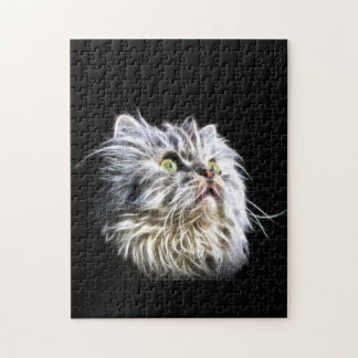 Fractalius Persian Cat Jigsaw Puzzle
