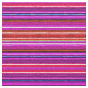 Fractalius Stripes E-W Pink Fabric
