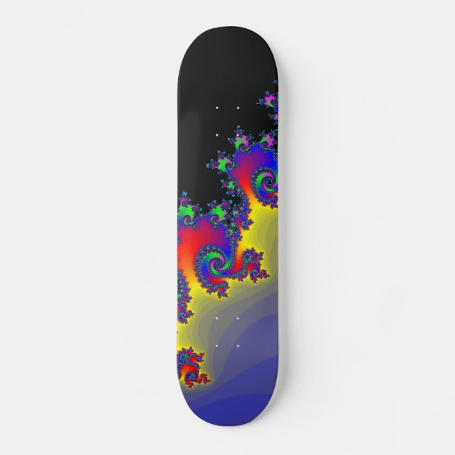 Fractal's Edge: Custom Skateboard (Front)