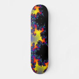 Fractal's Edge: Custom Skateboard