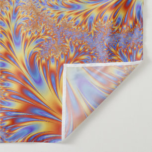 Fractals Vibrant Mesmerising Cool Colourful Trippy Tapestry