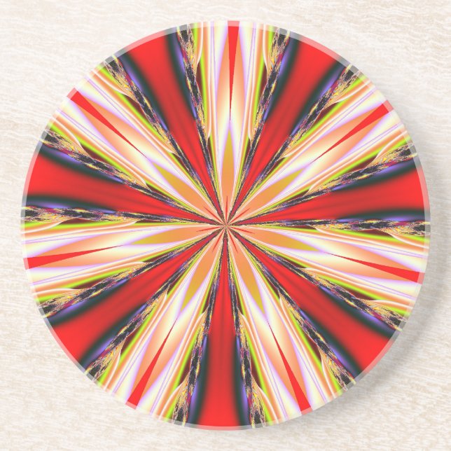 Fractalscope 25 coaster (Front)