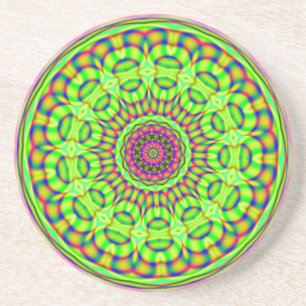 Fractalscope 28 coaster