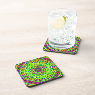 Fractalscope 28 coaster