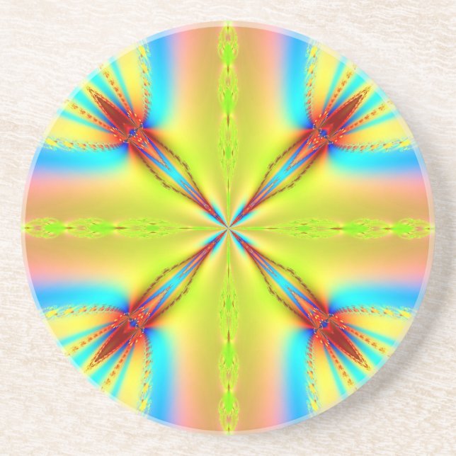 Fractalscope 31 coaster (Front)