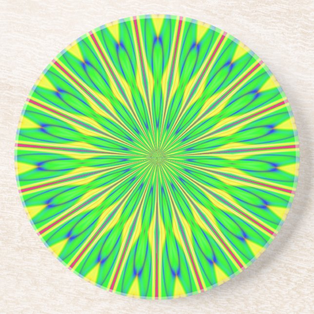 Fractalscope 34 coaster (Front)