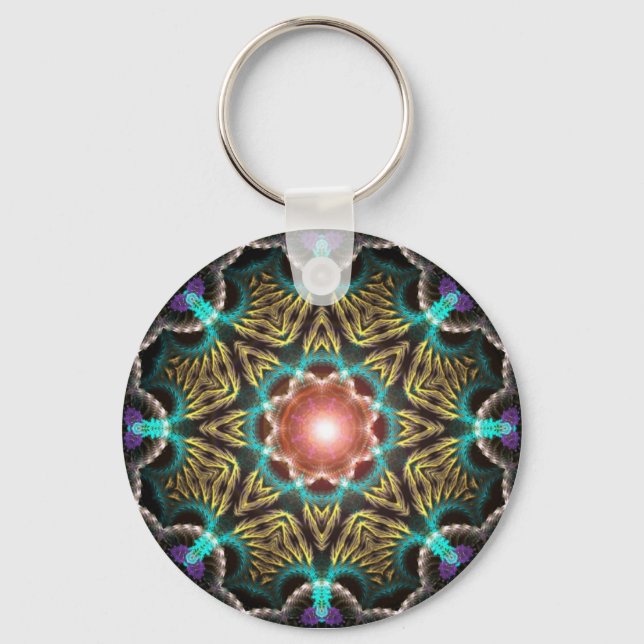 fractalStaR Keychain (Front)