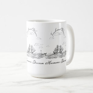 Fractional Waves Coffee Mug