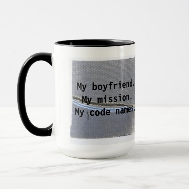 Fracture Code Name Mug (Left)