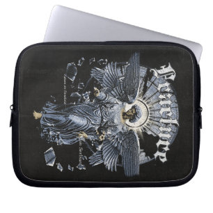 Fracture - Gothic Streetwear Design Laptop Sleeve