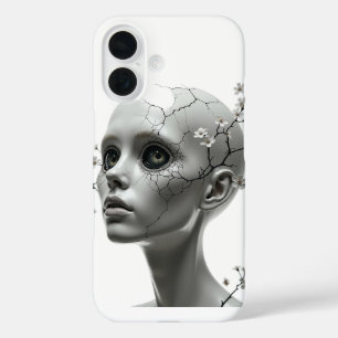 Fractured Bloom iPhone 16 Case