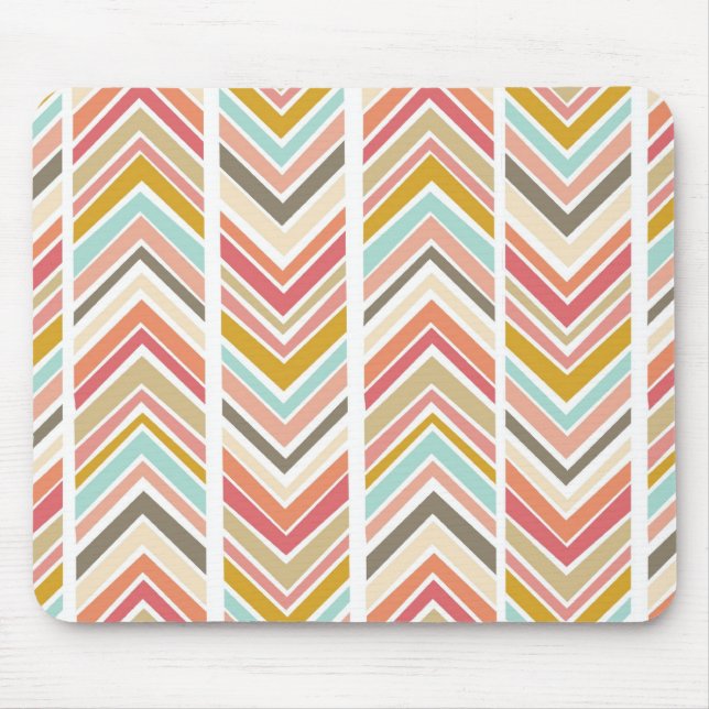 Fractured Chevron Mouse Mat (Front)