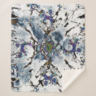 Fractured Fractal Sherpa Blanket