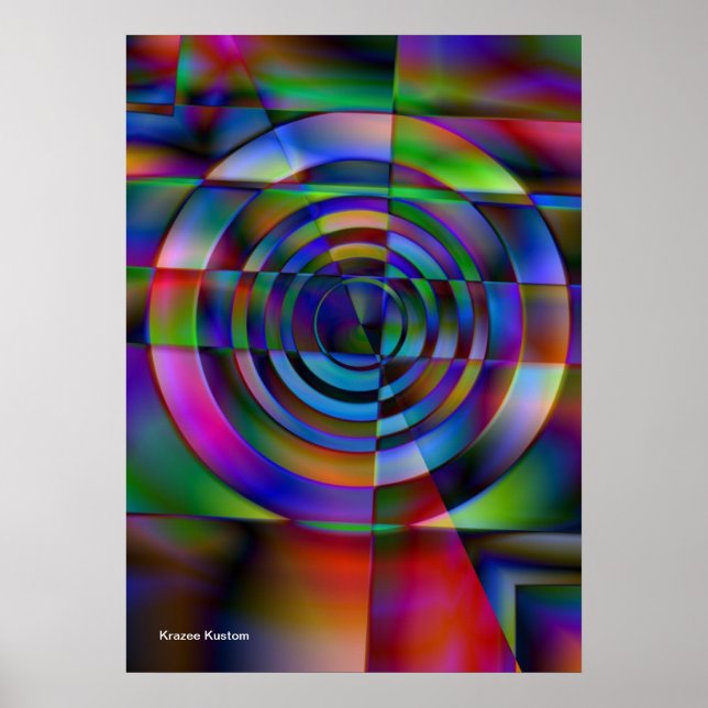 Fractured Glass Poster (Front)