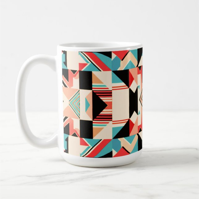 Fractured Harmony  Coffee Mug (Left)