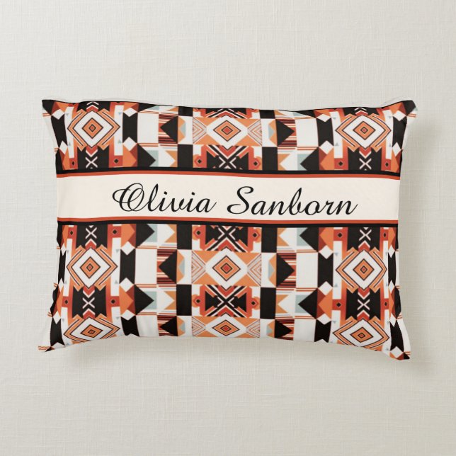 Fractured Harmony  Decorative Cushion (Back)