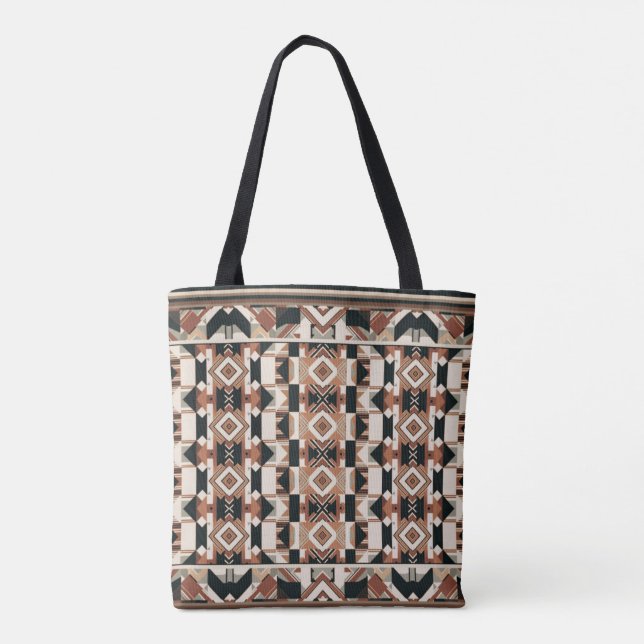 Fractured Harmony Tote Bag (Back)