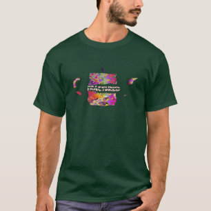 Fractured Mens Dk Green T-Shirt